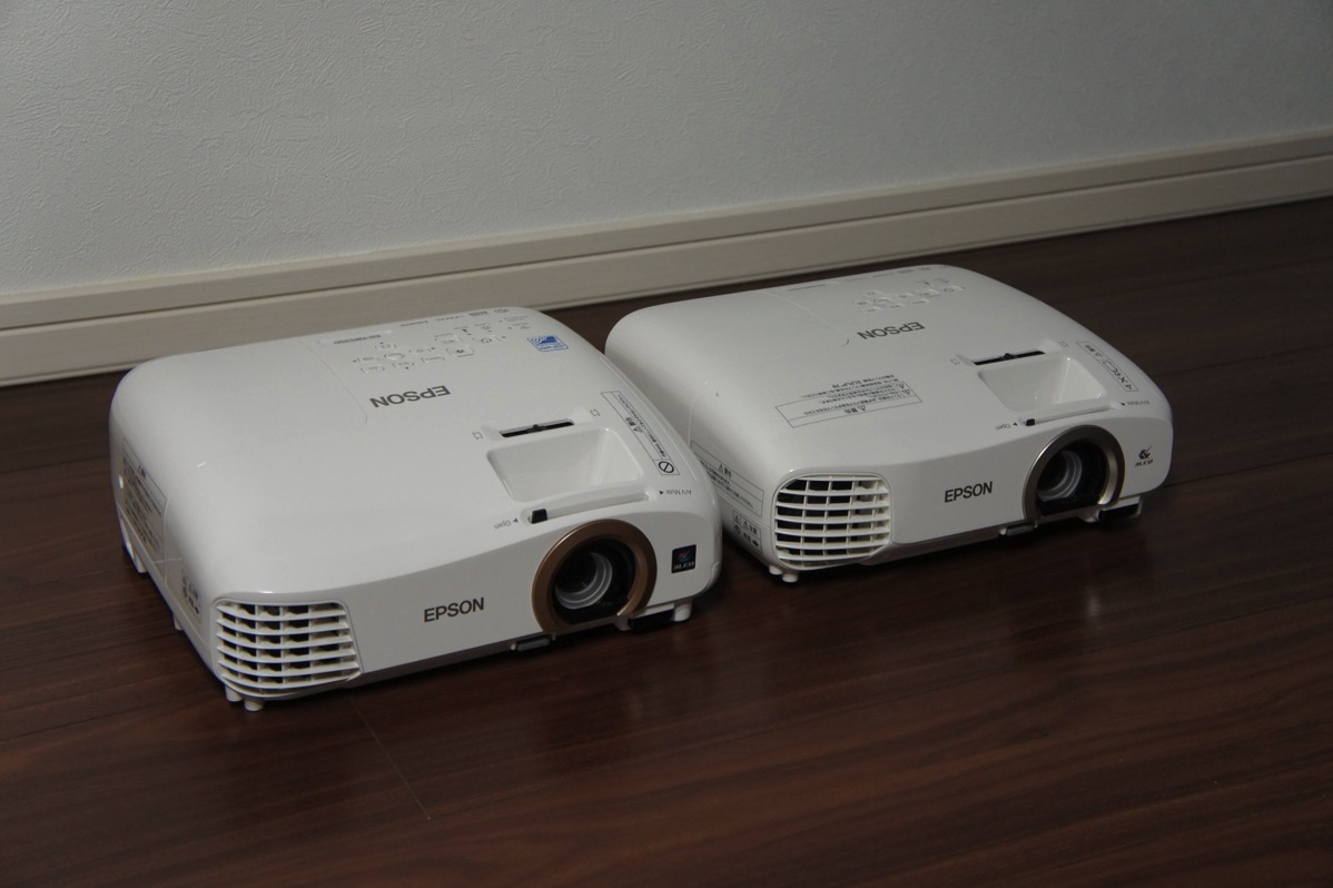 EPSON EH-TW5200 エプソン プロジェクター スクリーン付き